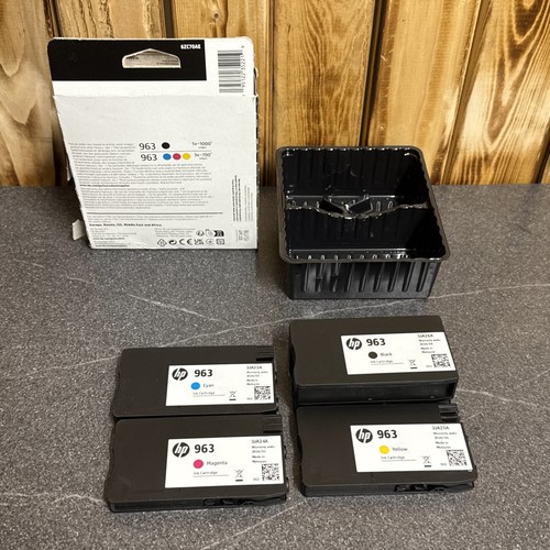 HP 963 Inkjet Cartridges - 4 Pack, Black/Cyan/Magenta/Yellow 2026 EXP - 第 6/7 張圖片