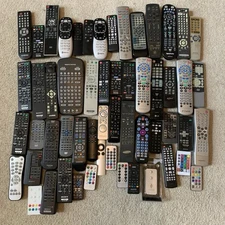 LOT of 50 Remote Controls Various Brands / Purposes Bulk Mixed Resale - UNTESTED