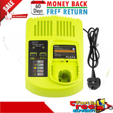 P117 Fast Charger For RYOBI For One Plus P108 18V High Capacity Lithium Battery
