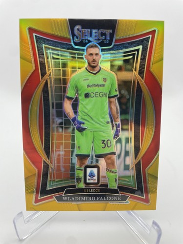 Wladimiro Falcone Lecce 24-25 Panini Select Serie A Gold 8/10