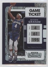 2021 Panini Contenders Game Ticket Anniversary Edition Devonte' Graham #25 0tj4