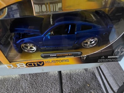 JADA BIGTIME MUSCLE  FORD MUSTANG GT solid blue  3dCARBON