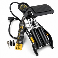 Fahrradpumpe alle Ventile Fußpumpe Luftpumpe...