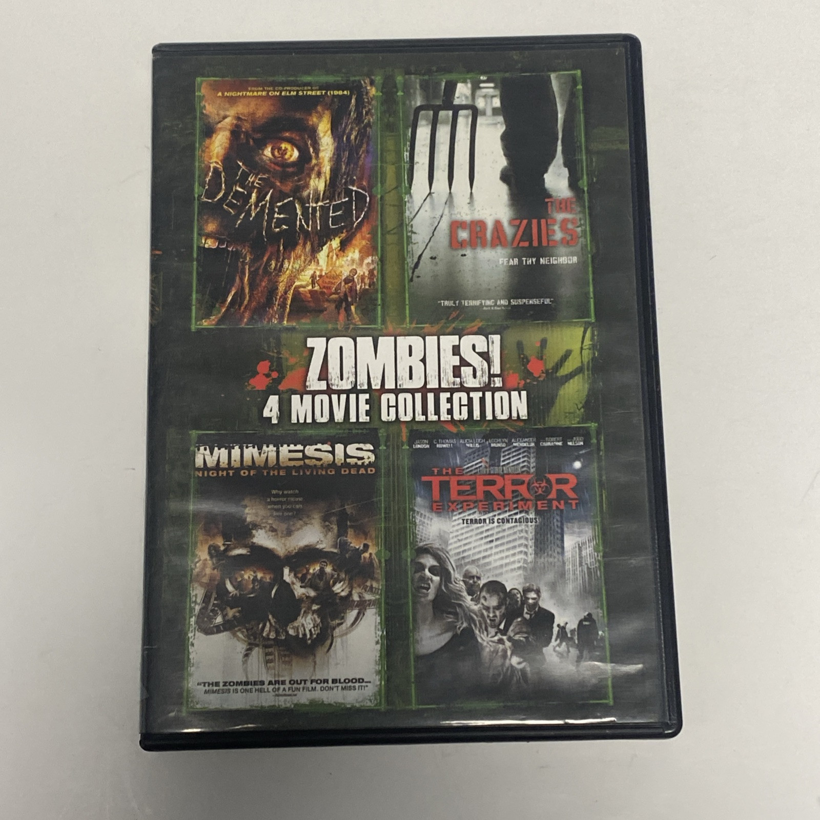 Zombies! 4 Movie Collection (4 Disc DVD Set) Anchor Bay Zombie