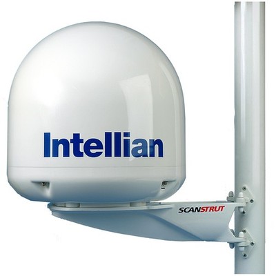 Scanstrut SC20 Mast Mount, Marine-Grade Aluminum for Radome & Satcom