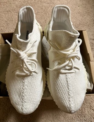 Adidas Yeezy Boost 350 V2 Low Cream White / Triple White Men's Size 9.5 NEW