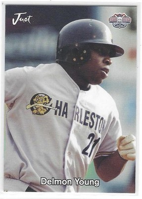 Delmon Young 2005 Just Minors The Road to the Show #27 Charleston RiverDogs