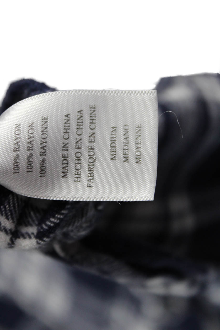 Rails Women Basic Collared Plaid Button-Up Dark B… - image 4