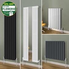 Designer Horizontal Vertical Modern Flat Panel Column Radiator Central Heating
