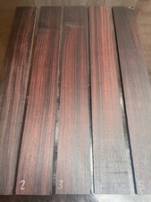 INDIAN ROSEWOOD 6-string bass guitar fingerboard / fretboard 725 x 95 x 7-9mm