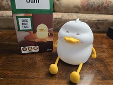 Silicone Duck Night Light, Battery Operated, New In Box