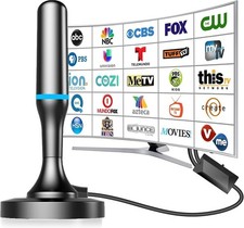 Indoor TV Antenna for Local Channels, 4K HD Digital Antenna for Smart TV Indo...