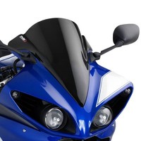 Puig Z-RACING Windschutzscheibe FUR Yamaha YZF-R1 09-14 Schwarz