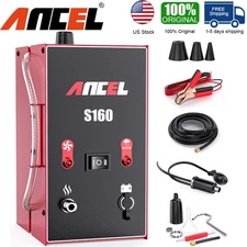 ANCEL S160 Automotive Smoke Machine EVAP Fuel Pipe Leak Vacuum Diagnostic Tester