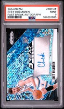 2024 PANINI PRIZM FAST BREAK AUTOS #FBCHT CHET HOLMGREN PSA 9