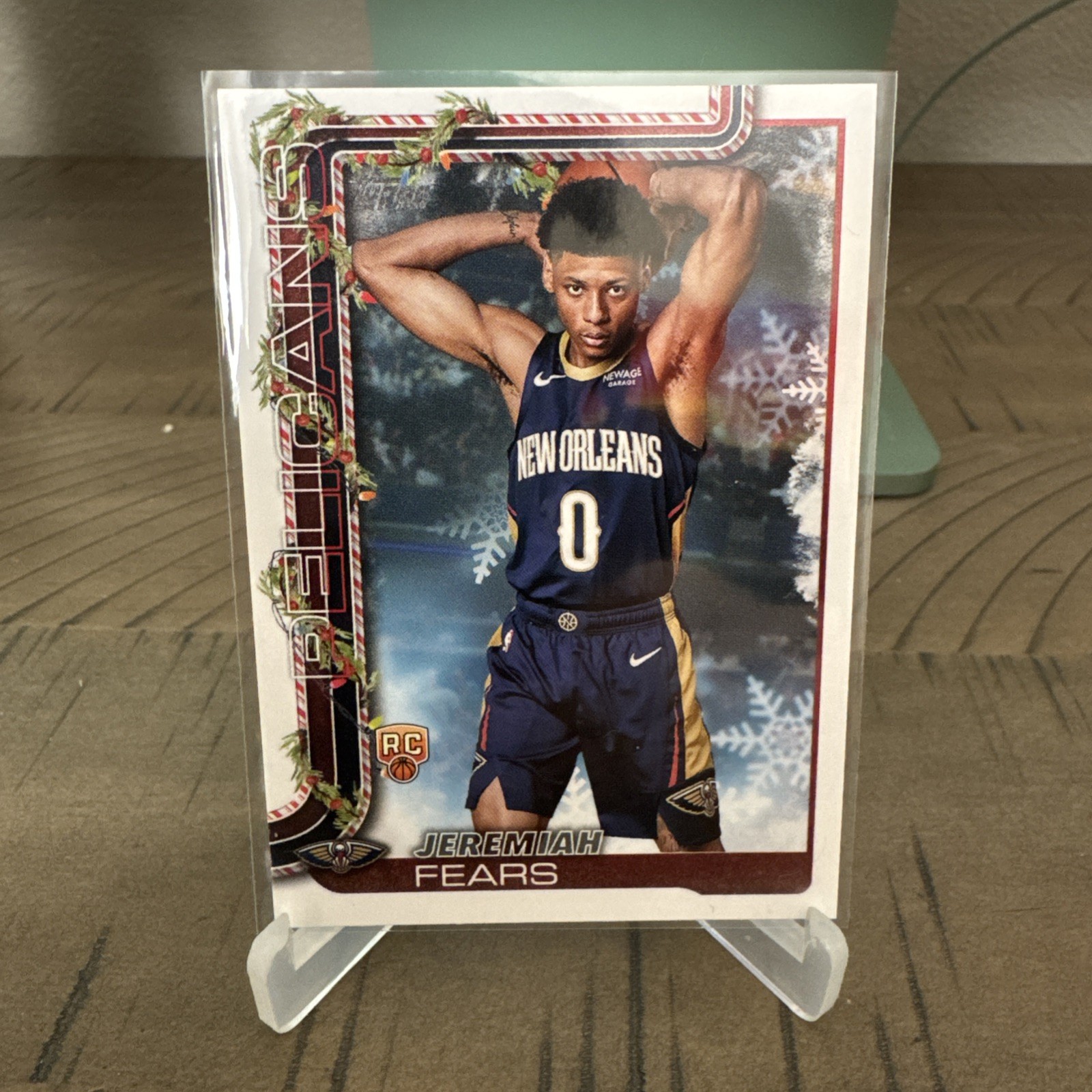 2025-26 Topps Holiday - Jeremiah Fears #H167 (RC)