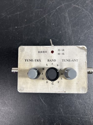 QRP Manual Antenna Tuner Tuning DIY Kit 1-30Mhz led VSWR for HAM RADIO*CW Q9 BNC