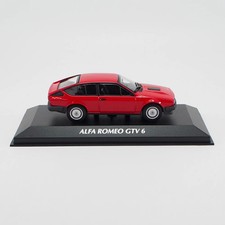Maxichamps 1/43 Alfa Romeo GTV6 1983 Red Diecast Model Car Collectible Classic C
