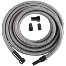 30 Ft. Shop Vacuum Hose and Swivel Adapter with Power Tool Adapter Set for Wet/D