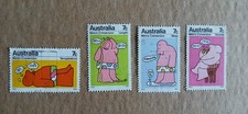 AUSTRALIA-1973 SG532-535 METRIC CONVERSION USED SET OF STAMPS