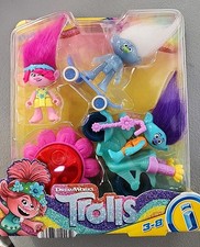 Dreamworks Trolls Sparkle  Roll Pack Poppy Branch Guy Diamond New T12