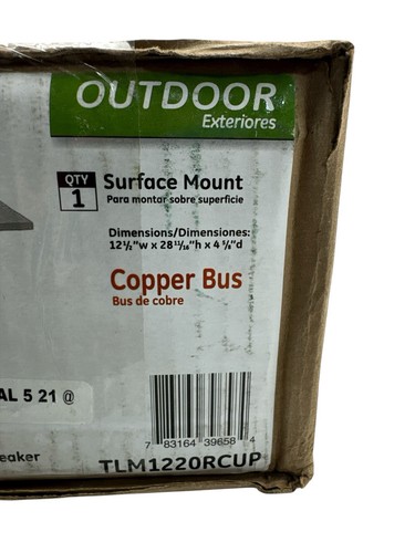 GE TLM1220RCUP 200A 12 Spaces 24 Circuit Outdoor Main Lug Circuit Breaker Panel - Bild 4 von 7
