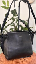 Radley London handbag Shoulder/cross Body Bag/black Leather vgc