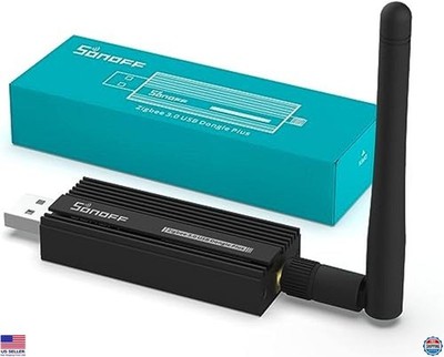SONOFF Zigbee 3.0 USB Dongle Plus Gateway, Universal Zigbee USB Gateway with