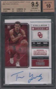 Trae Young RC auto /99シリ 2018-19 Contenders Draft Picks