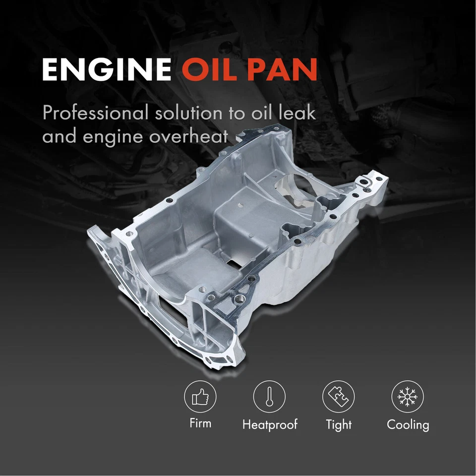 Cárter de aceite superior del motor para Toyota Corolla 2009-2019 Matrix Prius Lexus CT200h 1,8 L Foto 2 de 4