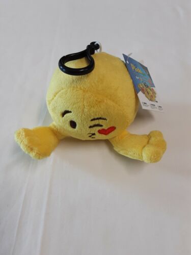 Fun 2 Play Toyz Plushipalz Plush Blowing A Kiss Emoji Clip BRAND NEW WITH TAGS! - Picture 1 of 4