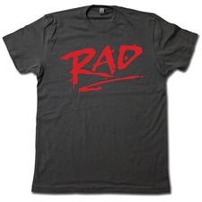 RAD Quintessential 80's Movie T-Shirt   COOL Retro Cru Jones BMX Throwback TEE