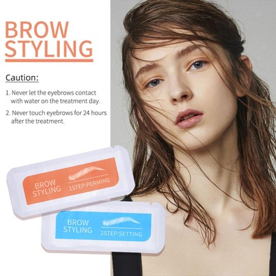 2x Augenbrauen Setzmittel Augenbrauen Fixativ Quick Fix Make-up leichte Augenbraue