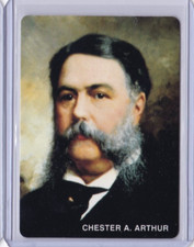 1992 Mother's Cookies United States Presidents #21 CHESTER A ARTHUR ID5