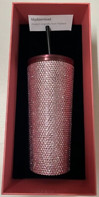 AUTHENTIC Starbucks BLACKPINK Rhinestone Bling Cold Cup 2023
