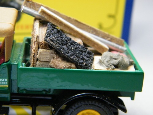 Matchbox MoY Code 2 YEX-50 Crossley mit handgebauter Ladung blaue Box 1 von 9 - Bild 4 von 7