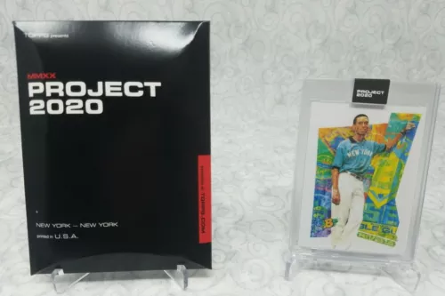 Topps PROJECT 2020 #179 Mariano Rivera by Tyson Beck w/Box - PR 3154