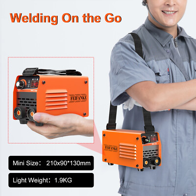 FEIFANKE ARC140 Mini TIG/ ARC Inverter Welder 140A with Lift TIG & LED Display