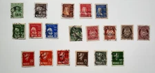 NORWAY stamps 1910-1934 Lot of 19 bud87