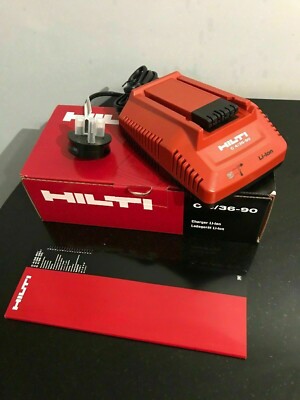 Nagelneues Hilti Ladegerät C 4/36-90 für Lithium Ionen Akku. 220, 230, 240 Volt