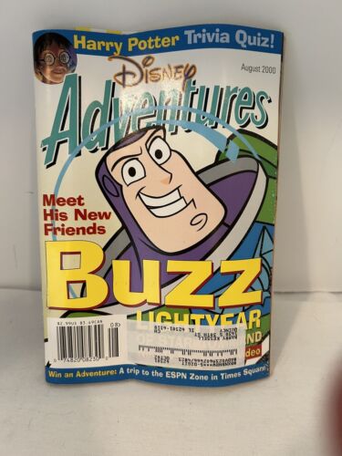 Disney Adventures August 2000 Buzz Lightyear of Star Command - Picture 1 of 1