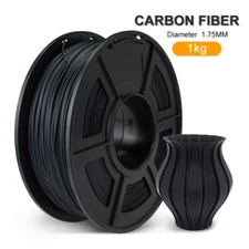SUNLU PLA Carbon Fiber 3D Printer Filament 1.75mm PLA 1KG No Bubbles +/-0.02mm