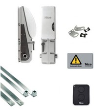 TNLKCE KIT AUTOMAZIONE PORTA GARAGE BASCULANTE A CONTRAPPESI 24V NICE
