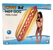 hot dog pool inflatable