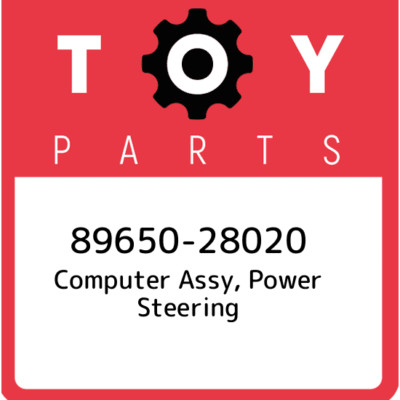 89650-28020 Toyota Computer assy, power steering 8965028020, New Genuine OEM Par