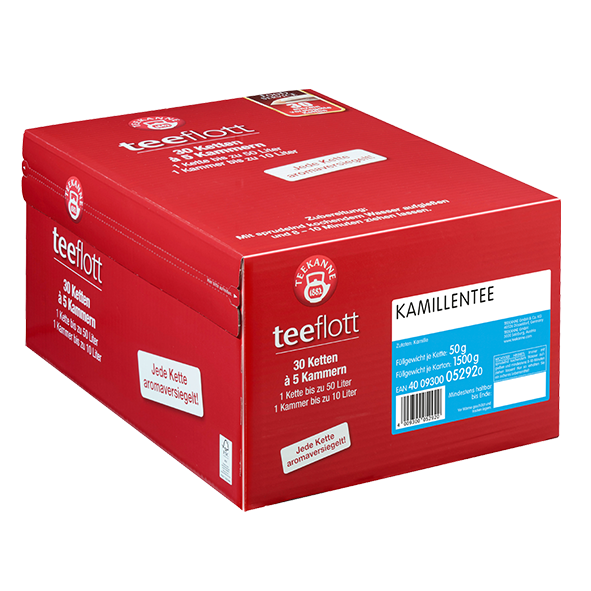 Teekanne Teeflott GroßFilterkette Kamillentee, 30 X 50G-image