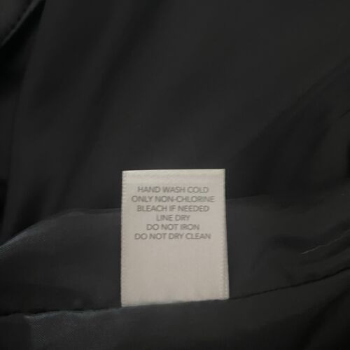 Women's CJ Banks Black "Pleather" Jacket Size 1X Polyester Viscose Moto Floral - Picture 9 of 12