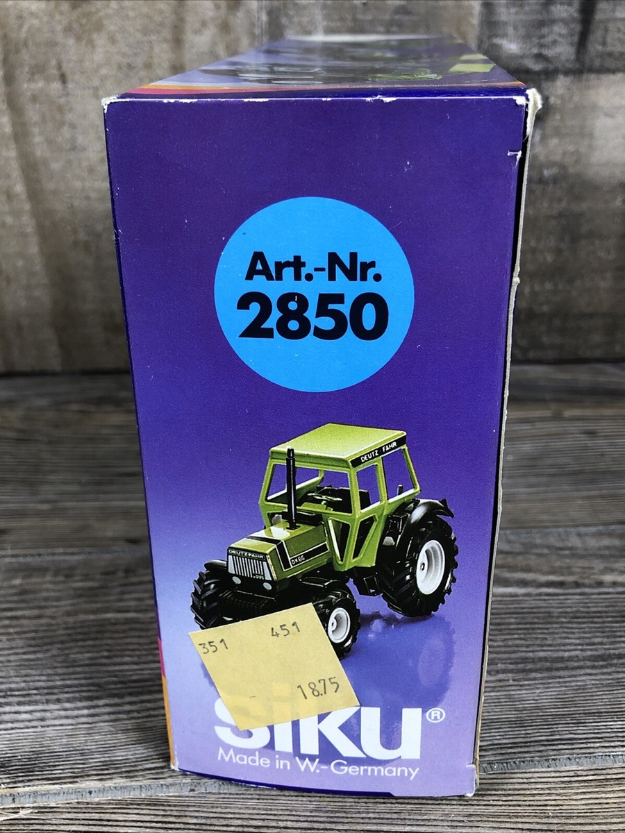 1/55 Siku(ジク) スーパーシリーズ6318 ドイツ警察セット1997年 1989 Siku Deutz Fahr DX 86 Tractor Toy 1:32 New 2850 | eBay