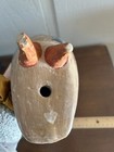Vintage Folk Art Mexican  Pottery Owl · Handpainted · 8 In — photo 8