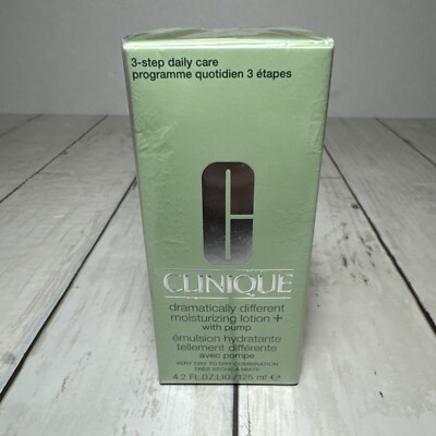 Clinique Dramatically Different Moisturizing Lotion with Pump -  4.2 oz Sealed